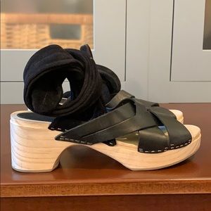 Free People wrap sandals